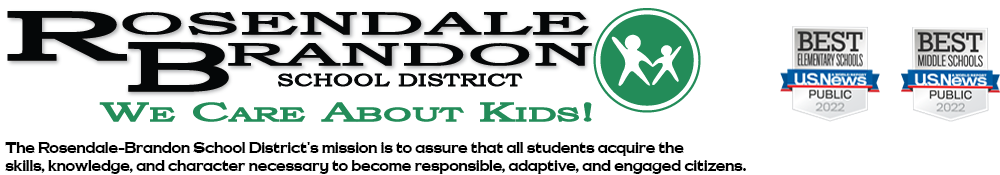 Logo for Rosendale-Brandon School District